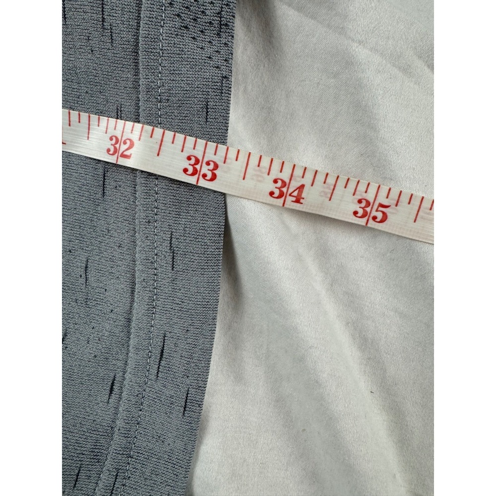Under Armour Men 3XL Quarter Zip Long Sleeve Fitted Pullover Gray Athletic Shirt - Picture 5 of 10